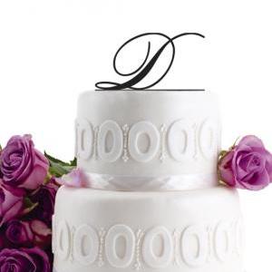 Wedding Cake Topper Initial Wedding Decoration..
