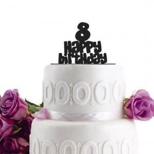 Birthday Cake Topper - Wedding Cake Topper -..